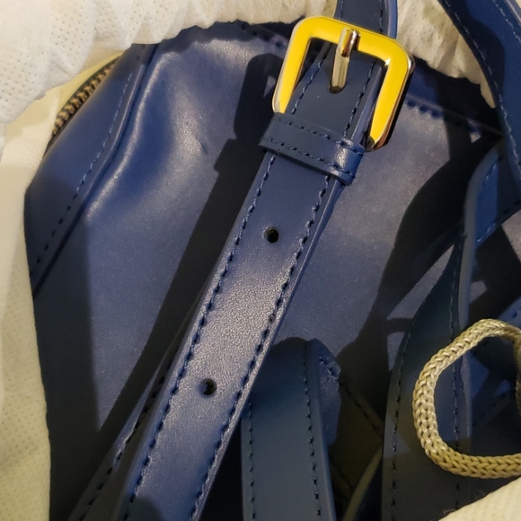 Agnes B Leather Backpack with Adjustable Straps - Picture 7 of 7